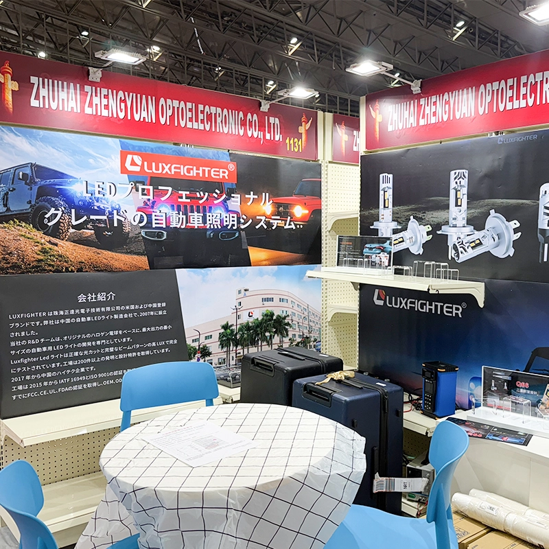 2026 Tokyo'daki LUXFIGHTER LED farları keşfedin
