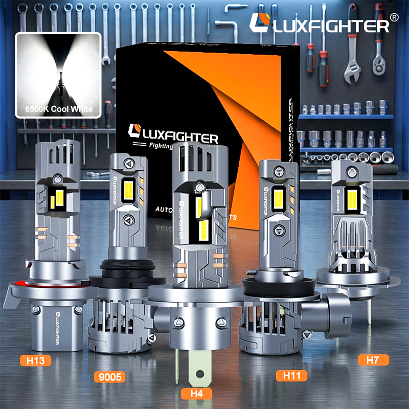 LED farlar güç tasarruflu mu yoksa çok aç mı? Luxfighter araba ışıkları her şeyi tek seferde açıklıyor